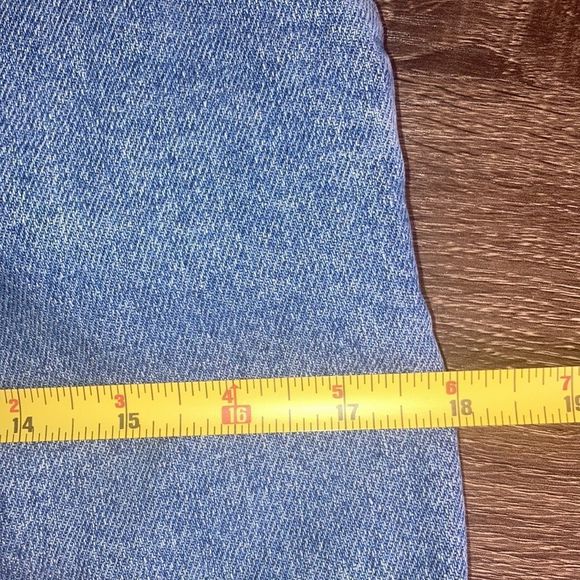 Vintage 1970 Womens French Dressing Mom Light Blue Jeans size 6P - Picture 13 of 13
